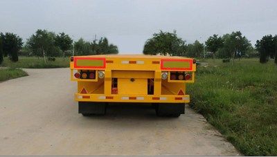 Shengtong brand automobile CSH9401TPB Flat transport semi-trailer