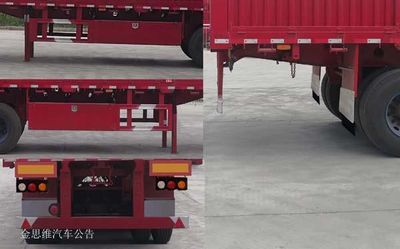 Huazheng brand automobiles LHZ9400CCY Gantry transport semi-trailer