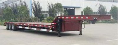 Hualu Yexing brand automobiles HYX9401TDP Low flatbed semi-trailer