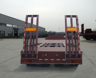 Hualu Yexing brand automobiles HYX9401TDP Low flatbed semi-trailer