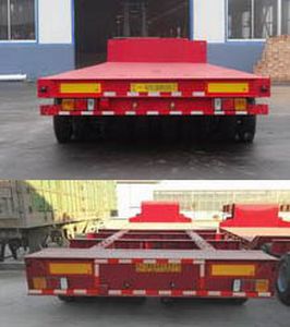 Hualu Yexing brand automobiles HYX9401TDP Low flatbed semi-trailer