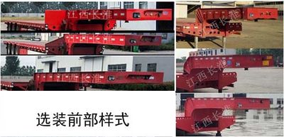 Changhuai Hengtong brand automobiles TCH9400TDP Low flatbed semi-trailer