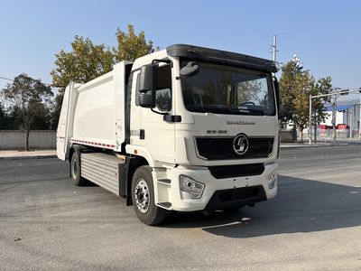 Shaanxi Automobile Tongli brand STL5187ZYSBEV1 Pure electric compression garbage truck