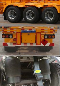 Tongyada  CTY9401TWYE45 Transport semi-trailer of dangerous goods tank frame