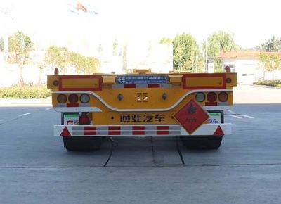 Tongyada  CTY9401TWYE45 Transport semi-trailer of dangerous goods tank frame