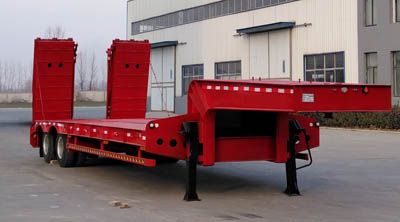 Luxi LXP9350TDPLow flatbed semi-trailer