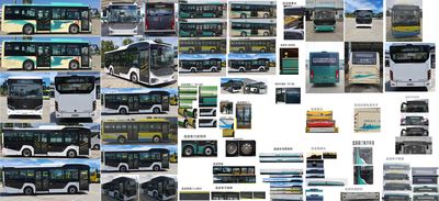 Jinlong  XMQ6850AGBEVL18 Pure electric city buses