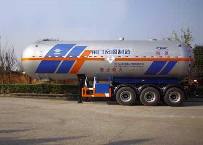 Hongtu  HT9407GYQ2D Semi trailer for liquefied gas transportation