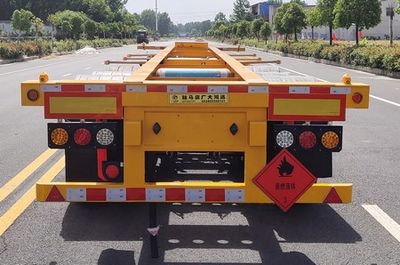 Guangda Hongyuan brand automobiles GHY9402TWY Transport semi-trailer of dangerous goods tank frame