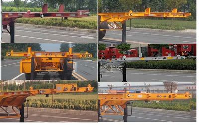 Guangda Hongyuan brand automobiles GHY9402TWY Transport semi-trailer of dangerous goods tank frame