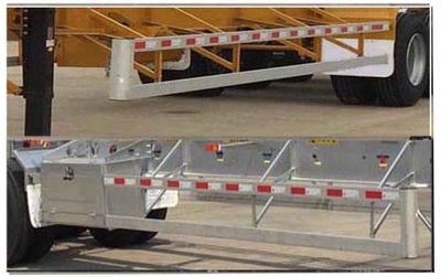 Guangda Hongyuan brand automobiles GHY9402TWY Transport semi-trailer of dangerous goods tank frame