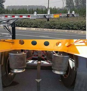 Guangda Hongyuan brand automobiles GHY9402TWY Transport semi-trailer of dangerous goods tank frame