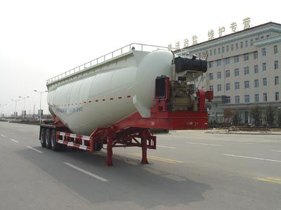 Huajun  ZCZ9280GFL Powder material transportation semi-trailer