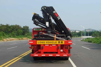 Lu Zhi You  ZHF9400JSQ Truck mounted lifting and transportation of semi-trailers