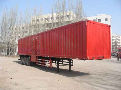 Zhang Tuo license plate car ZTC9409XXY Box transport semi-trailer