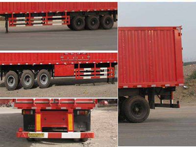 Zhang Tuo license plate car ZTC9409XXY Box transport semi-trailer