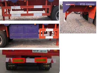 Hua Wei Chi Le  SGZ9330CXY Gantry transport semi-trailer