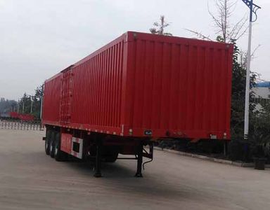 Guoshi Huabang brand automobiles XHB9401XXY Box transport semi-trailer