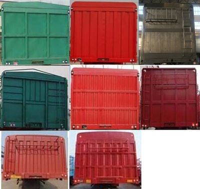 Zhongwang  MBS9402CCYLH Aluminum alloy warehouse grate transport semi-trailer