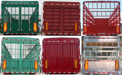 Zhongwang  MBS9402CCYLH Aluminum alloy warehouse grate transport semi-trailer