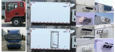 Chatting about work license cars HTL5041XLCAB2 Refrigerated truck