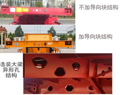 Linzhou  YDZ9353TJZ Container transport semi-trailer