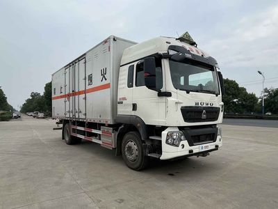 Hua Wei Chi Le  SGZ5180XRGZZ6T5 Flammable solid box transport vehicle