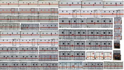 Hua Wei Chi Le  SGZ5180XRGZZ6T5 Flammable solid box transport vehicle