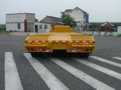 Tonghua  THT9408TDPB Low flatbed semi-trailer