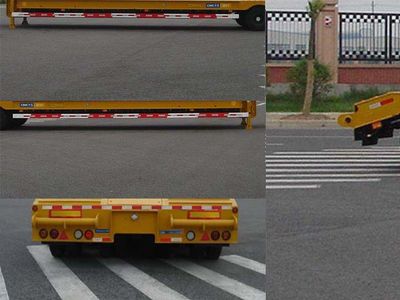 Tonghua  THT9408TDPB Low flatbed semi-trailer