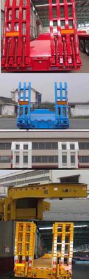 Tonghua  THT9408TDPB Low flatbed semi-trailer