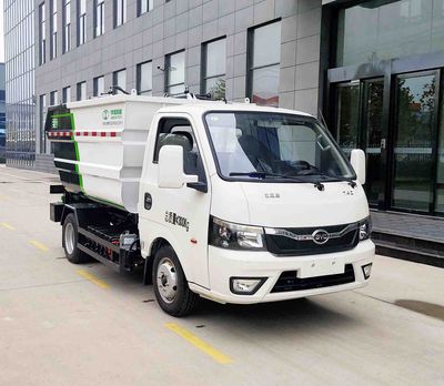 Wanxin brand automobiles WHX5040ZZZBEVH Pure electric self loading and unloading garbage truck