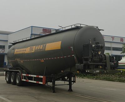 Tonghua  WTY9400GFLS60 Low density powder material transportation semi-trailer