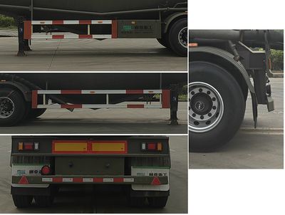 Tonghua  WTY9400GFLS60 Low density powder material transportation semi-trailer