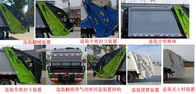 Stallone HZH5071ZYSH6 Compressed garbage truck