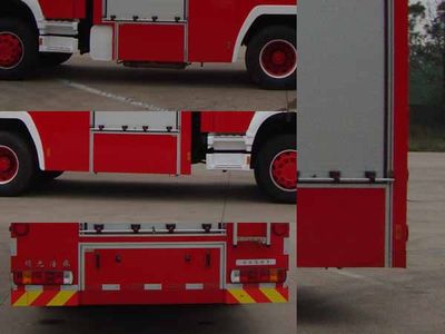 Guangtong Automobile MX5320GXFSG160 Water tank fire truck