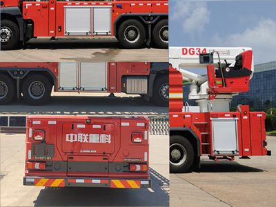 Zhonglian Automobile ZLF5322JXFDG34 Climbing platform fire truck