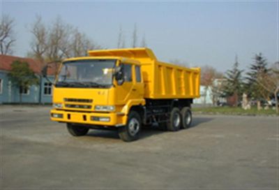 Jiefang Automobile CA3280P2K15T1A801 Flat head diesel dump truck