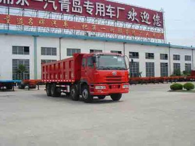 Jiefang AutomobileCA3312P2K2T4A80Flat head diesel dump truck