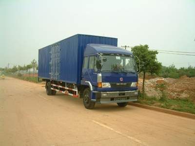 Jianghuan brand automobiles GXQ5150XXYM Box transport vehicle