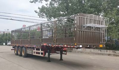 Huayue Xing brand automobiles FNZ9402CCYE Gantry transport semi-trailer