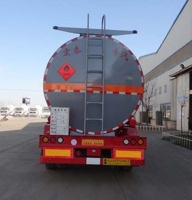 Zhengkang Hongtai brand automobiles HHT9403GRYA Flammable liquid tank transport semi-trailer