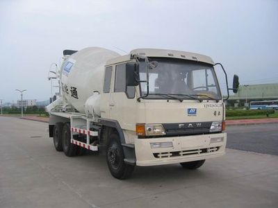 Huatong brand automobiles ZJY5263GJB Concrete mixing transport vehicle