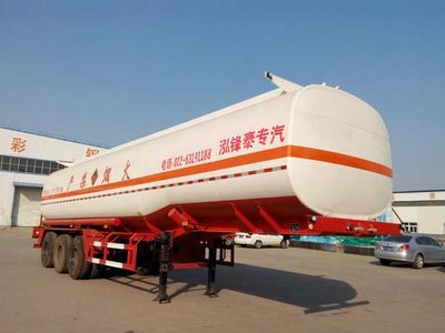 Hongfengtai brand automobiles HFT9400GYY Oil transport semi-trailer