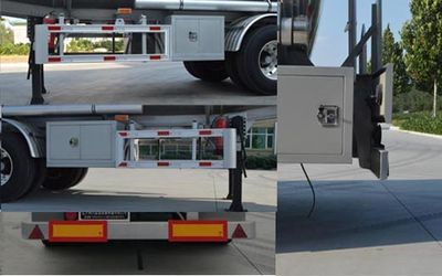 Jinxi  WPH9403GYYL Aluminum alloy oil transport semi-trailer