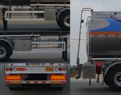 Ouman  HFV9408GYYA Aluminum alloy oil transport semi-trailer