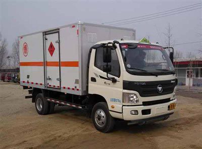 Foton  BJ5089XRQA1 Flammable gas box transport vehicle