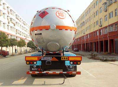 Cheng Liwei  CLW9408GYQD Semi trailer for liquefied gas transportation