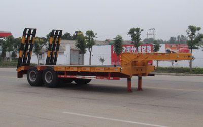 Shenhu HLQ9351TDPLow flatbed semi-trailer