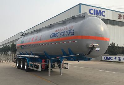 Mastercard SDW9400GRYC Flammable liquid tank transport semi-trailer